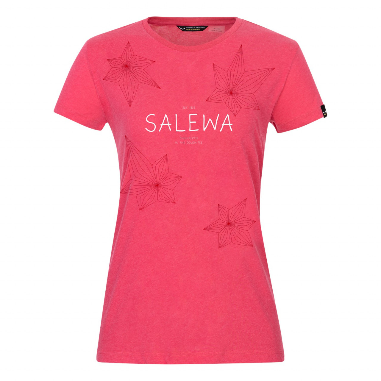 Camisetas Salewa Geometric Dry Mujer Rosas Mexico (TN9164523)